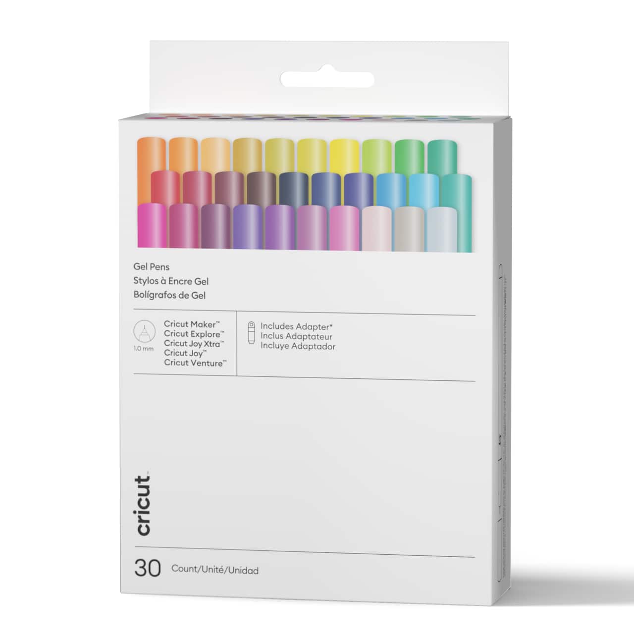 Cricut® 1.0mm Ultimate Sampler Gel Pen Set + Adapter